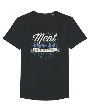 Meat is murder - blue Black