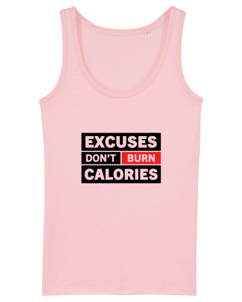 Burn Calories Cotton Pink