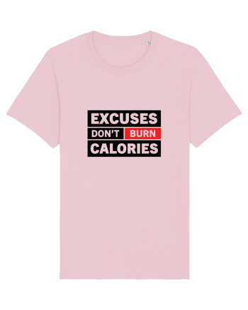 Burn Calories Cotton Pink