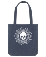 Skull wheel Sacoșă textilă