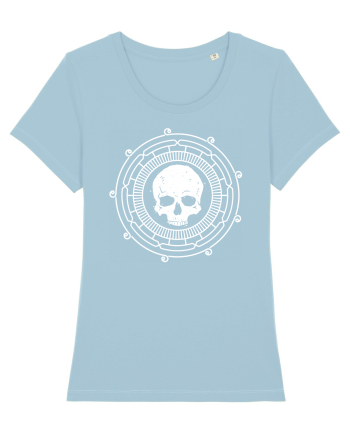 Skull wheel Sky Blue