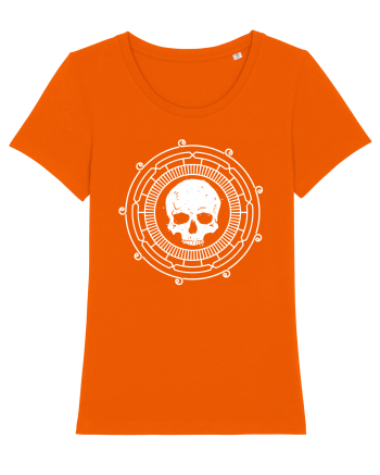 Skull wheel Bright Orange