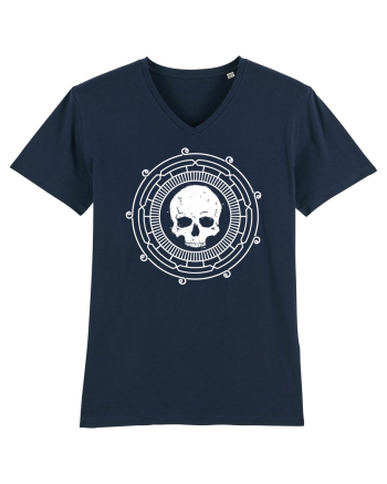 Skull wheel French Navy