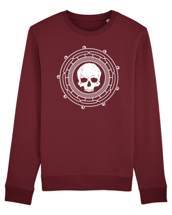 Skull wheel Burgundy
