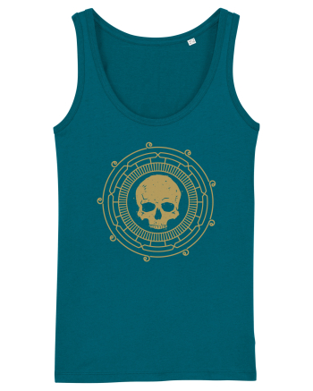 Skull mandala Ocean Depth