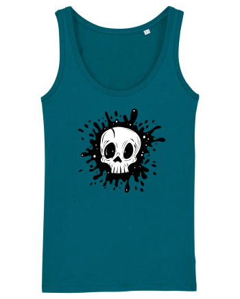Skull illustration Ocean Depth