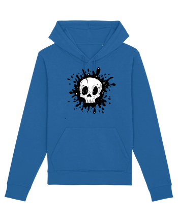 Skull illustration Royal Blue