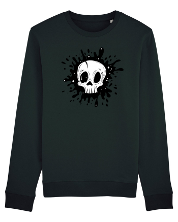 Skull illustration Black