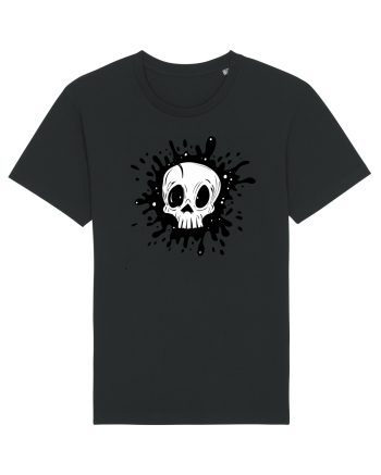 Skull illustration Black