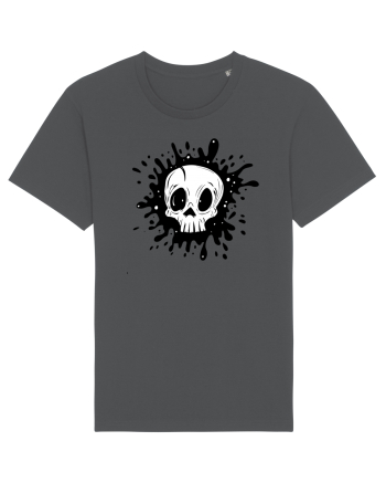 Skull illustration Anthracite