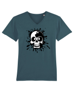 Craniu  Tricou mânecă scurtă guler V Bărbat Presenter