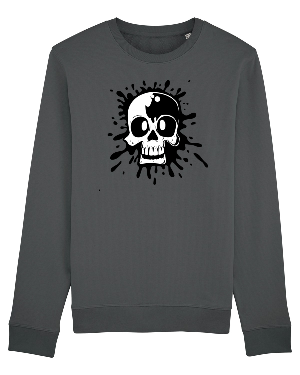 Bluză mânecă lungă Unisex Rise Anthracite