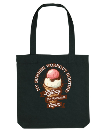Sport de vara - lifting icecream cones Black