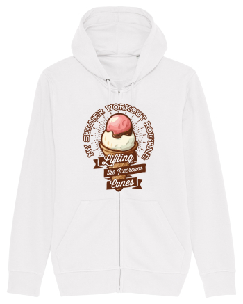 Sport de vara - lifting icecream cones White