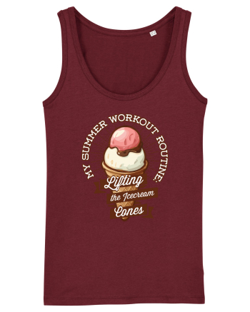 Sport de vara - lifting icecream cones Burgundy