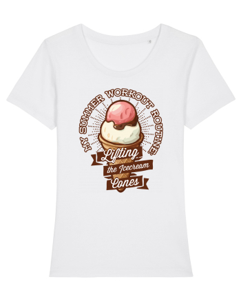Sport de vara - lifting icecream cones White