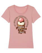 Sport de vara - lifting icecream cones Tricou mânecă scurtă guler larg fitted Damă Expresser