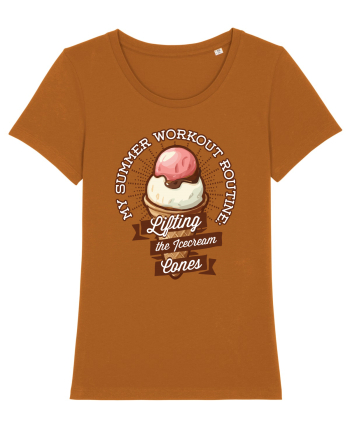 Sport de vara - lifting icecream cones Roasted Orange