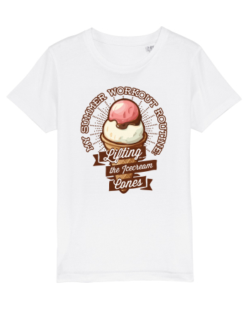 Sport de vara - lifting icecream cones White