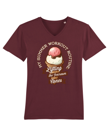 Sport de vara - lifting icecream cones Burgundy