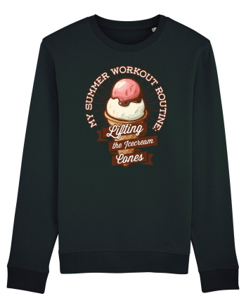 Sport de vara - lifting icecream cones Black