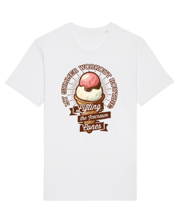 Sport de vara - lifting icecream cones White