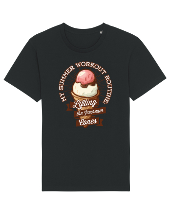 Sport de vara - lifting icecream cones Black