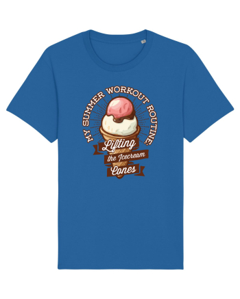 Sport de vara - lifting icecream cones Royal Blue