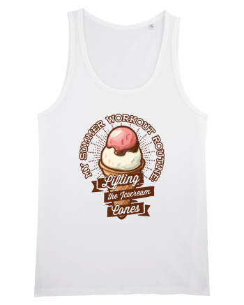 Sport de vara - lifting icecream cones White