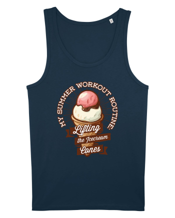 Sport de vara - lifting icecream cones Navy
