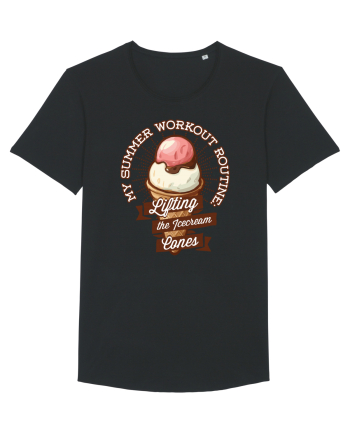 Sport de vara - lifting icecream cones Black
