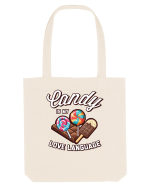 Candy is my love language Sacoșă textilă