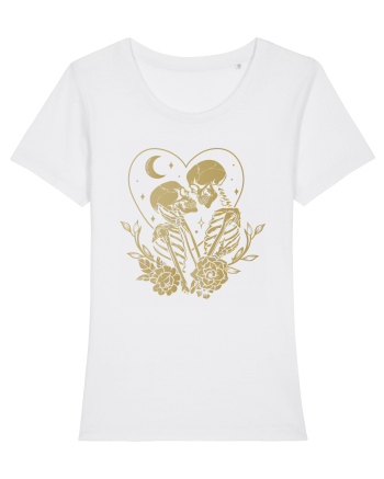 The Golden Heart Lovers White