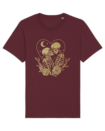 The Golden Heart Lovers Burgundy