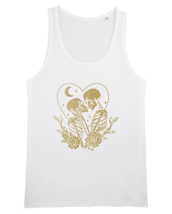 The Golden Heart Lovers White