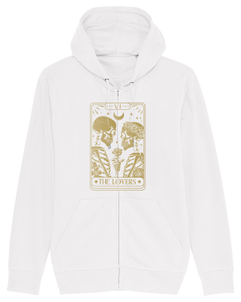 The Lovers Celestial Tarot White