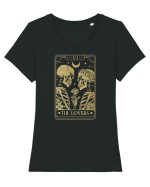 The Lovers Celestial Tarot Tricou mânecă scurtă guler larg fitted Damă Expresser