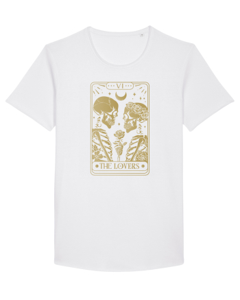 The Lovers Celestial Tarot White