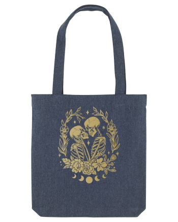 The Lovers Golden Flowers Celestial Midnight Blue