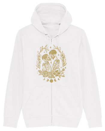 The Lovers Golden Flowers Celestial White