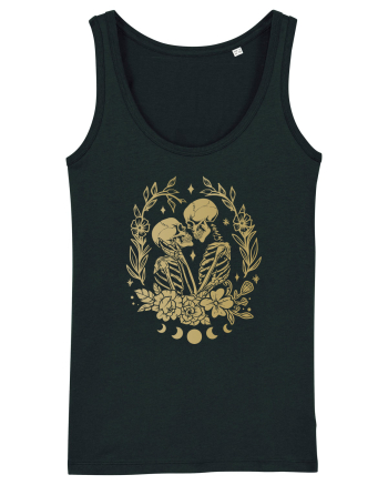 The Lovers Golden Flowers Celestial Black