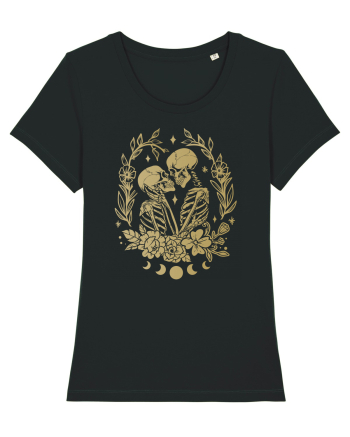 The Lovers Golden Flowers Celestial Black