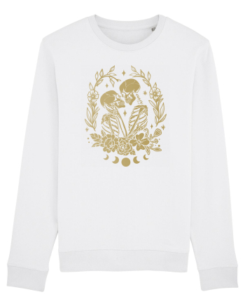 The Lovers Golden Flowers Celestial White