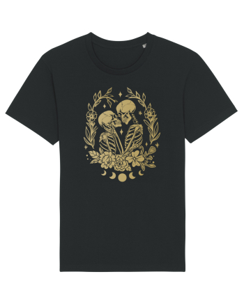 The Lovers Golden Flowers Celestial Black