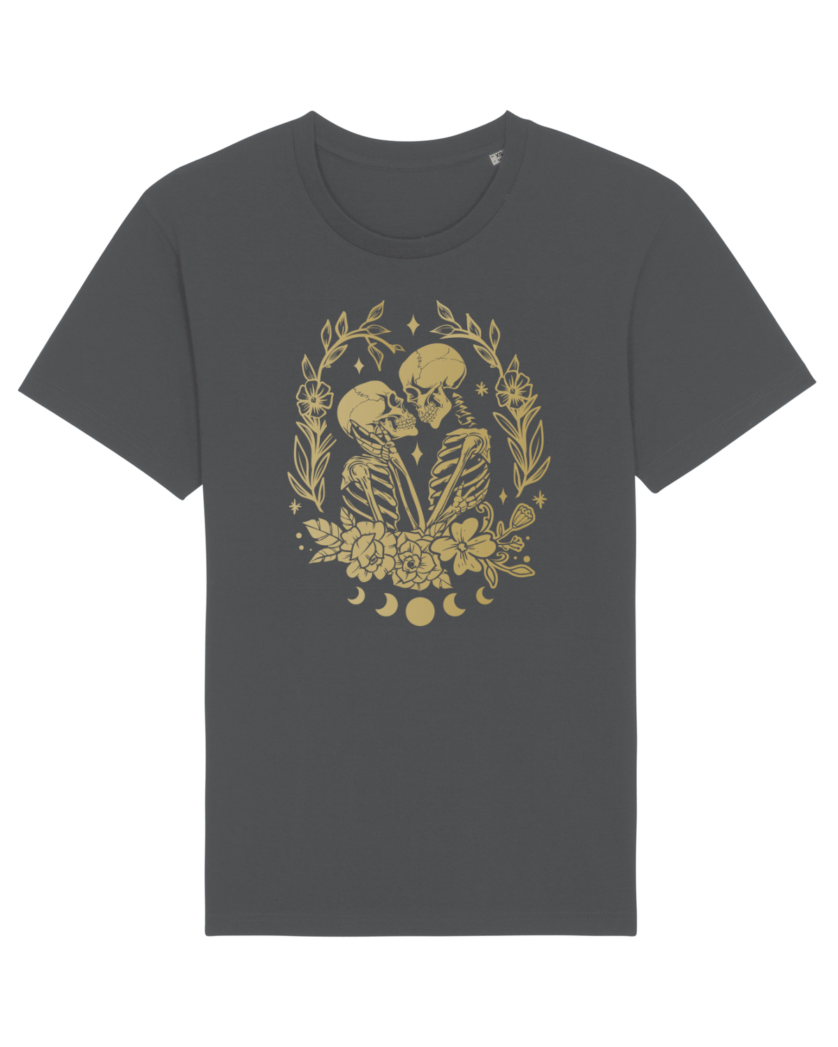 Tricou mânecă scurtă Unisex Rocker Anthracite