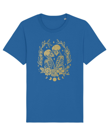 The Lovers Golden Flowers Celestial Royal Blue