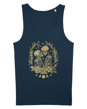 The Lovers Golden Flowers Celestial Navy