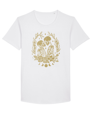 The Lovers Golden Flowers Celestial White