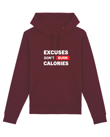 Burn Calories Burgundy