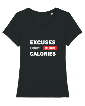 Burn Calories Black